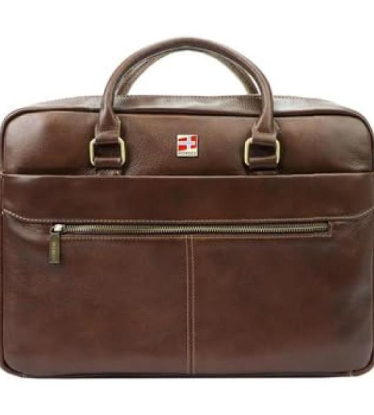 NORDEE Aktentasche Herren Leder 38 x 27,5 x 9 cm - Dokumententasche A4 - langer verstellbarer Riemen - Arbeitstasche Herren - Laptoptasche - Ledertasche Lehrer