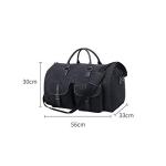 CHDWEY Umhängetaschen für Herren Handtasche Canvas Tasche Multifunktionale Große Kapazität Gepäcktasche(Blue)