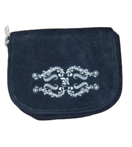 Traditionele leren schoudertas voor dames, schoudertas, 24 cm x 18 cm, rundleer, met ritssluiting en binnenzak, kleuren: beigeolijf, groen, camel, zwart, bruin