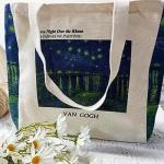 Draagtas, Draagtassen Dames, Boodschappentas, Schoudertas Stoffen Tas, Katoenen Tas, Jute Tas, Met Vintage Print, Canvas Tote Bag om te winkelen School