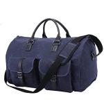 CHDWEY Umhängetaschen für Herren Handtasche Canvas Tasche Multifunktionale Große Kapazität Gepäcktasche(Blue)