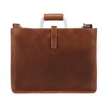 CHDWEY Umhängetaschen für Herren Mann Tasche Querschnitt Retro Tasche Leder Aktentasche Erste Schicht aus Leder Herrenhandtasche(Light Brown)