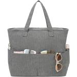 grote strandtas met ritssluiting, voor dames, waterdichte schoudertas, draagtas, shopper, ondoordringbaar voor zand, met ritssluiting, zwembad, fitness, familie-reistas