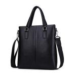 CHDWEY Umhängetaschen für Herren Leder Mann Tasche Schulter Umhängetasche erste Schicht von Ledertaschen Casual Wear Volltonfarbe Geschäftsdokumente