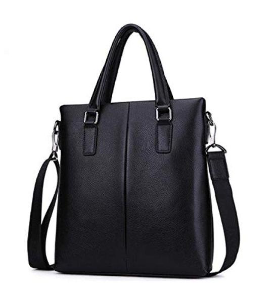 CHDWEY Umhängetaschen für Herren Leder Mann Tasche Schulter Umhängetasche erste Schicht von Ledertaschen Casual Wear Volltonfarbe Geschäftsdokumente