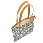 Aigner 169002 Draagtas, donkerblauw/wit, Meerkleurig