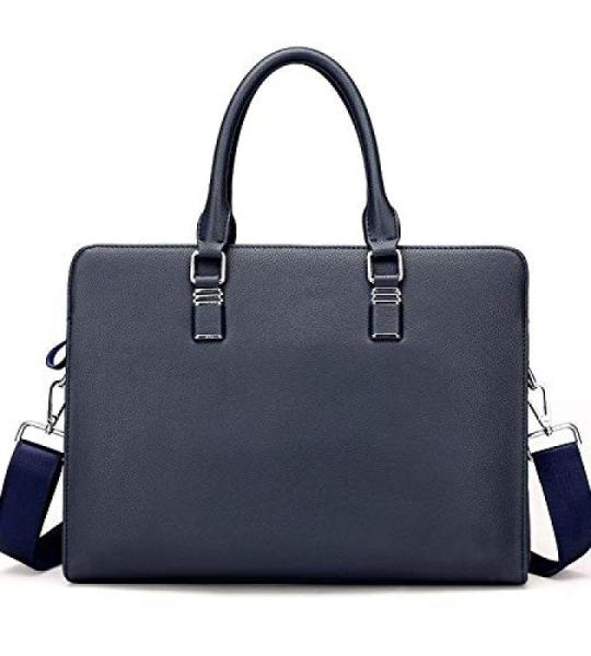 CHDWEY Umhängetaschen für Herren Ledermann Tasche Herrenhandtasche Querschnitt Umhängetasche Business Casual Ledertasche Messenger Dokumente