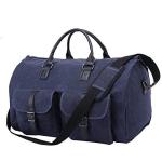 CHDWEY Umhängetaschen für Herren Handtasche Canvas Tasche Multifunktionale Große Kapazität Gepäcktasche(Black)
