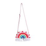 PACKOVE Kinderrugzak regenboog rugzak schoudertas draagtas organizer-tas hangende opbergtas meisjes schoudertassen voor schoudertassen portemonnee voor meisjes