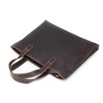CHDWEY Umhängetaschen für Herren Handgemachte erste Schicht aus Leder Aktentasche Computertasche Crazy Horse Messenger Bag Retro Schulterdiagonale Tasche