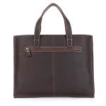 CHDWEY Umhängetaschen für Herren Handgemachte erste Schicht aus Leder Aktentasche Computertasche Crazy Horse Messenger Bag Retro Schulterdiagonale Tasche