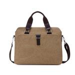 CHDWEY Umhängetaschen für Herren Einfache Aktentasche Tasche Herrenmode-Leinwand-Schulter-Messenger Bag