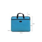 CHDWEY Umhängetaschen für Herren Tragbare Computer-Taschen Notebook-Handtasche Mann Tragbare Aktentasche Travel Laptop-Taschen-Handtasche Solid Color