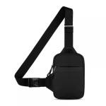 DONGKER Kleine schoudertas, waterdichte sling chst crossbody tas, schoudertas, borstzak om te hangen, klein, voor heren, dames, jongeren
