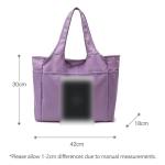 CHDWEY Umhängetaschen für Herren Frauen Sport Fitness Bag Oxford Yoga Gym Reise Duffle Handtasche wasserdichte Große Kapazität Schulter Wochenende Tasche Yoga Matte Tasche(Purp