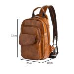 GHQYP Modieuze leren rugzakken, converteerbaar, schouder-/crossbody dagrugzak, mini-rugzak voor reizen, casual voor mannen en vrouwen