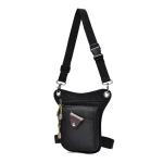 Waterdichte motortas rijfiets heuptas been tas nylon digitaal afdrukken multifunctionele over de schouder messenger bag crossbody tassen heren (kleur 4)