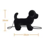 Apricot Lamb Labrador Schoudertas met hond, dier, gevormde pluche tas, pluche portemonnee voor tieners, meisjes en volwassenen, pluche schoudertas in dierenvorm, kindermode, handta
