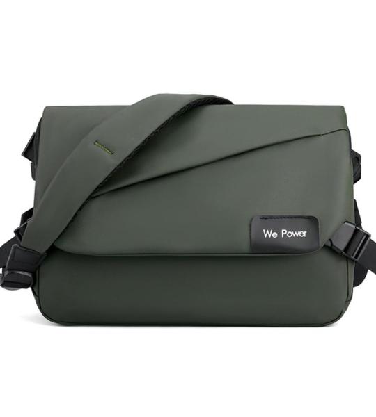 FANDARE Ultralichte schoudertas voor heren, schoudertas, hangtas, werktas, nylon messenger bag voor dagelijks gebruik, vrije tijd, werk, kantoor, reizen, school, waterdichte heren 