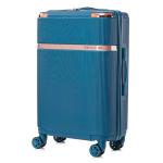 BETLEWSKI - Middelgrote koffer met harde schaal - reiskoffer met 4 wielen - lichte hardshell koffer ABS rolkoffer met slot - model Titania - afmetingen 66 cm x 42 cm x 25 cm 63 lit