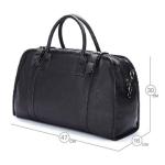 CHDWEY Umhängetaschen für Herren Herren Vintage Leder Messenger Bag, erweiterbare große Hybrid-Tasche Handtaschen Laptoptasche, Aktentasche für Männer Geschäftsreisen, für 1