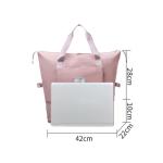 CHDWEY Umhängetaschen für Herren Große Kapazität Falten Reisetaschen wasserdichte Tote Handtasche Reisen Duffle Bags Multifunktionale Frauen Reisetaschen Dropshipping(Green)