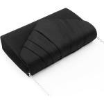 Clutch Dames, Elegante Clutch Suede Leder Envelop crossbody klassieker avondtassen (Zwart)