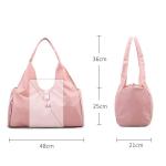 CHDWEY Umhängetaschen für Herren Yoga Matt Tasche Gym Fitness Taschen for Frauen Männer Training Reisen Nylon Outdoor Sports(Black)