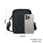 Schoudertas voor mobiele telefoon en portemonnee, mobiele telefoon schoudertas met portemonnee heren, ritssluiting mobiele telefoon schoudertas portemonnee handtas