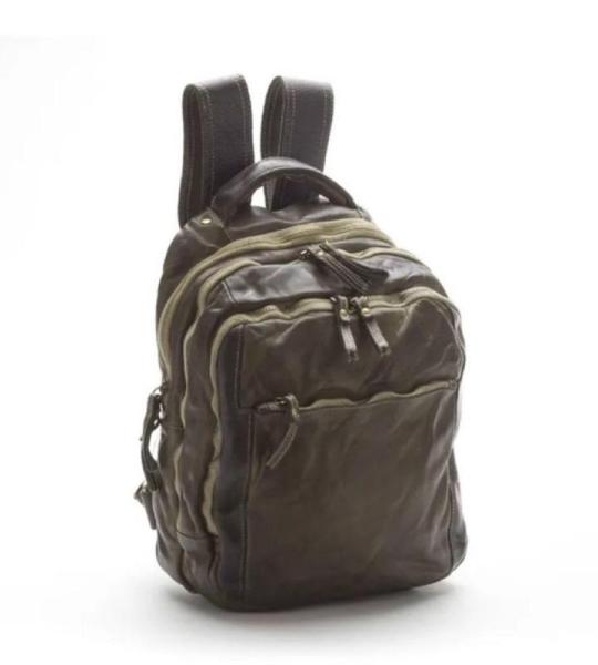 BZNA Bag Ben geel Backpacker designer rugzak dameshandtas schoudertas leer nappa Italië nieuw