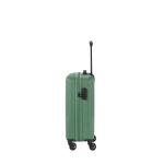 Travelite 4-Rad Handgepäck Koffer klein 37 Liter, Gepäck Serie Bali: ABS Hartschalen Trolley erfüllt IATA-Bordgepäckmaß, 55 cm