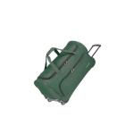Travelite Basics Fresh reistas met wieltjes, 71 cm, donkergroen, reistas met wieltjes