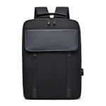 CHDWEY Umhängetaschen für Herren Rucksack for Laptoptasche Große Kapazität Nylon wasserdichte Männer Rucksack Gute Qualität Männer Mode Rucksack Casual Trip Bag(Black)