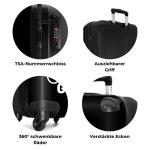 NoBoringSuitcases.com Kinderkoffer, hand, harde koffer met TSA-slot, jongens en meisjes, trolley, reiskoffer, draagtas, rolkoffer, klein of middelgroot, 36 Born To Game, kinder