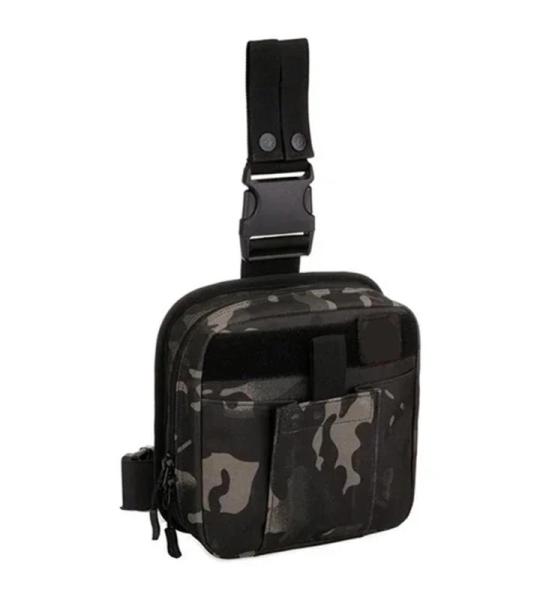 Waterdichte motortas heren taille heuptasje beentas portemonnee heup bum accessoire taille diversen nylon riem drop bag (kleur3)