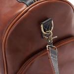 CHDWEY Umhängetaschen für Herren Großvolumige Herrenhandgepäcktasche, Retro Crazy Horse Leder Business Travel Bag, einzelne Schulter-Messenger Bag Outdoor Freizeit Fitness-Tasc
