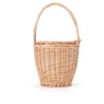 Strotas geweven groentemand tas handtas strandtas handtas handtas, beige, s