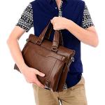 CHDWEY Umhängetaschen für Herren Diagonale Computertasche Mann Tasche Handtasche Umhängetasche Herren Aktentasche Büro