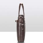 CHDWEY Umhängetaschen für Herren Männer Beutel-Qualitäts-Classic Leder Mann-Aktenkoffer der Männer Geschäfts Handtaschen-Kurier-Beutel-Computer-Laptop-Tasche(1)