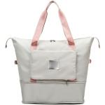 CHDWEY Umhängetaschen für Herren Große Kapazität Falten Reisetaschen wasserdichte Tote Handtasche Reisen Duffle Bags Multifunktionale Frauen Reisetaschen Dropshipping(Grijs)