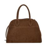 Suede Hobo Tas voor Vrouwen, Vintage Tote Bag voor Vrouwen, Suède Tote Bag met Compartments Hobo Slouch Bag, Handtassen, Fashion Retro Schoudertas, bruin