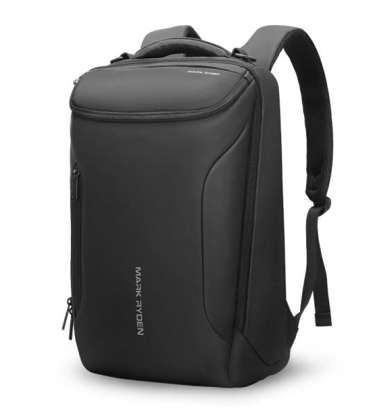 waterdichte laptoprugzak met USB 17,3 inch / 15,6 inch voor mannen, multifunctionele rugzak, diefstalbeveiliging, business dagrugzak, grote inhoud, zwart, YKK-2 Taschen