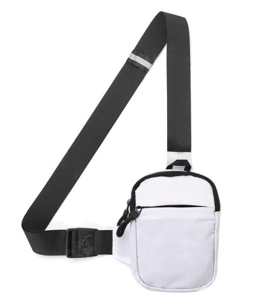 DONGKER Sling Chest Crossbody Bag, waterdichte lichte borstzak, sling schouderrugzak voor heren en dames