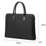 CHDWEY Umhängetaschen für Herren Arbeiten Sie einfache Business-Mann-Aktenkoffer-Beutel-Luxus-Leder-Laptop-Tasche Mann Umhängetasche