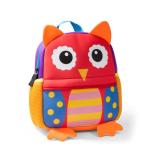 Schoudertas voor kind student/giraf//geit/hond/eekhoorn-dinosaurus/aap/kip-uil vormige schooltas, Trompet Uil