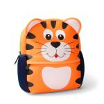 Schoudertas voor kind student/giraf//geit/hond/eekhoorn-dinosaurus/aap/kip-uil vormige schooltas, Kleine Tijger
