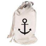 Shirtstreet24, Anker, kapitein zeevaart schip bedrukte plunjezak schoudertas tas tas tas