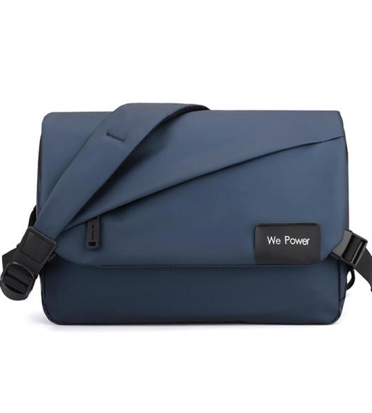 FANDARE Ultralichte schoudertas voor heren, schoudertas, hangtas, werktas, nylon messenger bag voor dagelijks gebruik, vrije tijd, werk, kantoor, reizen, school, waterdichte heren 
