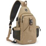 Canvas Borsttas & Schoudertas & Sling Bag voor Mannen en Vrouwen Geschikt voor Reizen, Wandelen en Dagjes Uit