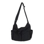 Chirest Messenger-tas, grote hobo-schoudertas met meerdere zakken, canvas schoudertas voor dames en heren